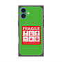 プレミアムパネル with MagSafe［ FRAGILE Sticker - Green ］