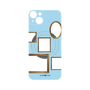 プレミアムパネル with MagSafe［ Photo Frames - Light Blue ］