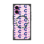 プレミアムパネル with MagSafe［ オリジナル - CASEPLAYイニシャル総柄 - ネイビー ］
