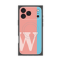プレミアムパネル with MagSafe［ オリジナル - initial color line - W pink ］