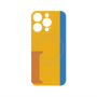 プレミアムパネル with MagSafe［ オリジナル - initial color line - I orange ］
