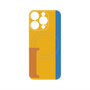 プレミアムパネル with MagSafe［ オリジナル - initial color line - I orange ］