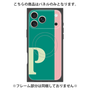 プレミアムパネル with MagSafe［ オリジナル - initial color line - P green ］
