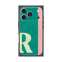 プレミアムパネル with MagSafe［ オリジナル - initial color line - R green ］