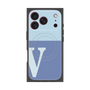 プレミアムパネル with MagSafe［ オリジナル - initial two tone - V blue ］