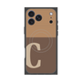 プレミアムパネル with MagSafe［ オリジナル - initial two tone - C brown ］