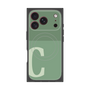 プレミアムパネル with MagSafe［ オリジナル - initial two tone - C green ］