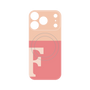 プレミアムパネル with MagSafe［ オリジナル - initial two tone - F pink ］