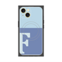 プレミアムパネル with MagSafe［ オリジナル - initial two tone - F blue ］