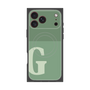 プレミアムパネル with MagSafe［ オリジナル - initial two tone - G green ］
