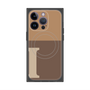 プレミアムパネル with MagSafe［ オリジナル - initial two tone - I brown ］