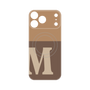 プレミアムパネル with MagSafe［ オリジナル - initial two tone - M brown ］