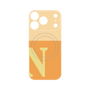 プレミアムパネル with MagSafe［ オリジナル - initial two tone - N orange ］