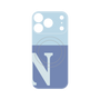 プレミアムパネル with MagSafe［ オリジナル - initial two tone - N blue ］