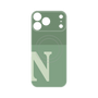 プレミアムパネル with MagSafe［ オリジナル - initial two tone - N green ］