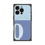プレミアムパネル with MagSafe［ オリジナル - initial two tone - Q blue ］