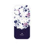 プレミアムパネル with MagSafe［ ツインドットフラワー - Navy ］