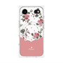 プレミアムパネル with MagSafe［ ツインドットフラワー - Pink ］