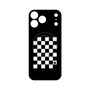 プレミアムパネル with MagSafe［ Racing checkered flag - レーシングチェッカーフラッグ ］