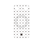 プレミアムパネル with MagSafe［ CASEPLAY Crown dots Black - ケースプレイ・クラウン・ドッツ ブラック ］