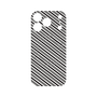 プレミアムパネル with MagSafe［ Small Stripe - Gray × Black ］