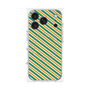 プレミアムパネル with MagSafe［ Small Stripe - Green × Orange ］