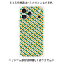プレミアムパネル with MagSafe［ Small Stripe - Green × Orange ］