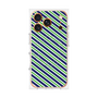 プレミアムパネル with MagSafe［ Small Stripe - Navy × Green ］