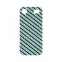 プレミアムパネル with MagSafe［ Small Stripe - Navy × Green ］