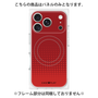 プレミアムパネル with MagSafe［ Dot Gradation - Red ］