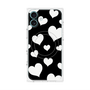 プレミアムパネル with MagSafe［ Dot Hearts - Black ］
