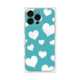 プレミアムパネル with MagSafe［ Dot Hearts - Blue ］