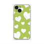 プレミアムパネル with MagSafe［ Dot Hearts - Green ］