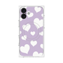 プレミアムパネル with MagSafe［ Dot Hearts - Purple ］