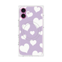 プレミアムパネル with MagSafe［ Dot Hearts - Purple ］