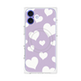 プレミアムパネル with MagSafe［ Dot Hearts - Purple ］