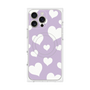 プレミアムパネル with MagSafe［ Dot Hearts - Purple ］