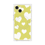 プレミアムパネル with MagSafe［ Dot Hearts - Yellow ］