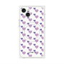 プレミアムパネル with MagSafe［ Stripe Hearts - Purple ］