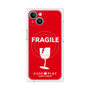 プレミアムパネル with MagSafe［ FRAGILE - Red ］