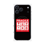 プレミアムパネル with MagSafe［ FRAGILE Sticker - Black ］