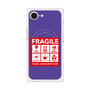 プレミアムパネル with MagSafe［ FRAGILE Sticker - Purple ］