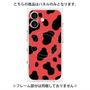 プレミアムパネル with MagSafe［ Cow - Red ］