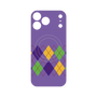 プレミアムパネル with MagSafe［ Nordic Argyle - Purple ］
