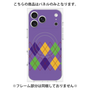 プレミアムパネル with MagSafe［ Nordic Argyle - Purple ］