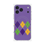 プレミアムパネル with MagSafe［ Nordic Argyle - Purple ］