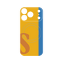 プレミアムパネル with MagSafe［ オリジナル - initial color line - S orange ］