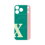 プレミアムパネル with MagSafe［ オリジナル - initial color line - X green ］