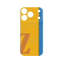 プレミアムパネル with MagSafe［ オリジナル - initial color line - Z orange ］