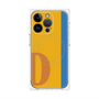 プレミアムパネル with MagSafe［ オリジナル - initial color line - D orange ］